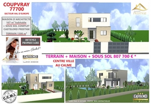 maison à la vente -   77700  COUPVRAY, surface 168 m2 vente maison - UBI416705343